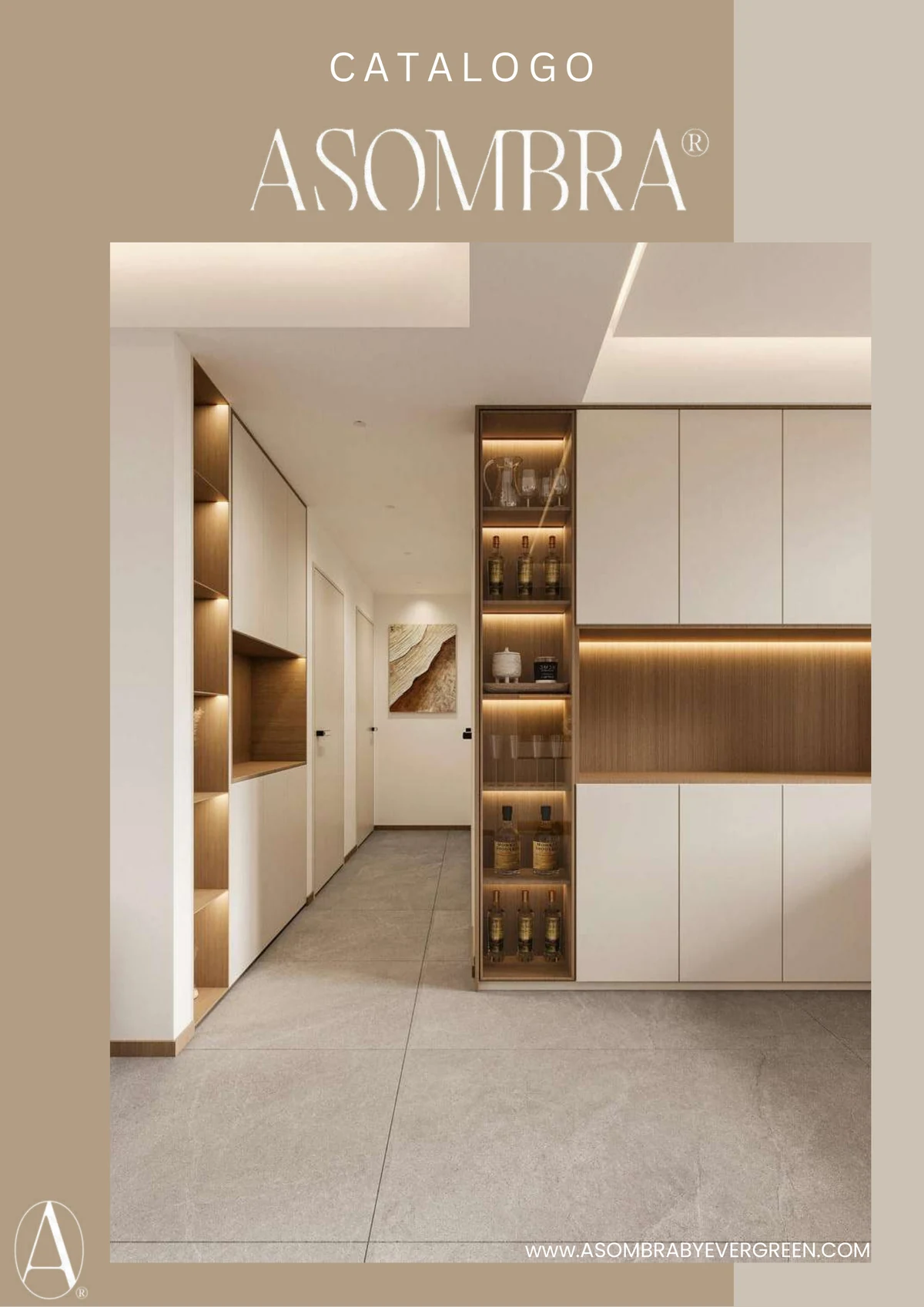 Portada del catálogo Asombra de iluminación LED arquitectónica
