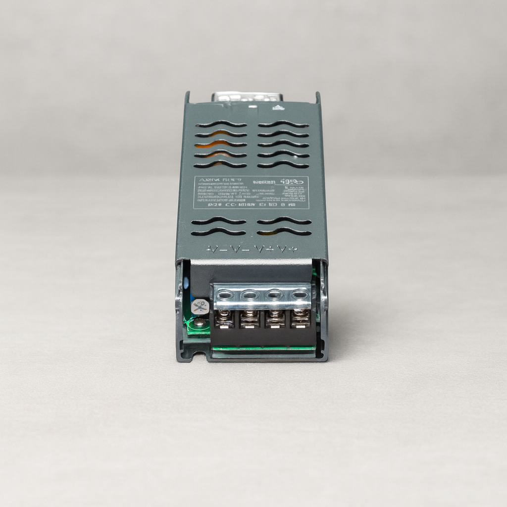 Fuente de Poder 12V 8A para Cintas LED | Transformador Estable para Iluminación Interior