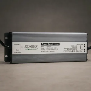 Fuente Slim 12V 16.5A IP67 | Fuente LED impermeable para alto consumo