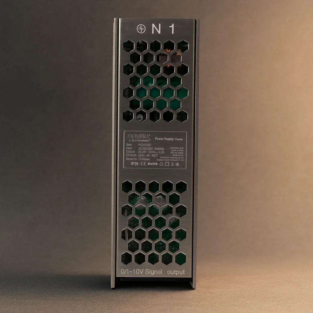 Fuente Slim Dimer 24V 4.2A IP20 – Fuente de poder para tiras LED de alta eficiencia