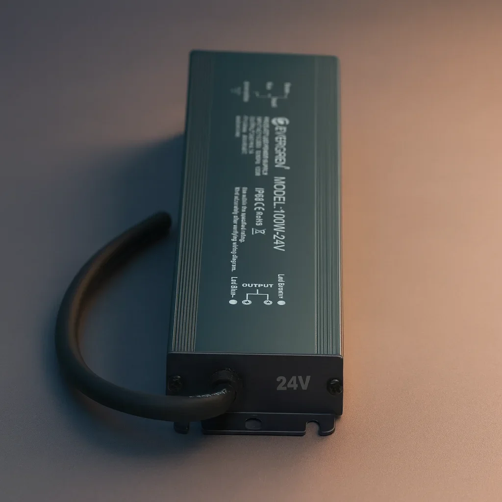 Fuente Slim 24V 4.2A IP67 – Fuente sellada para cintas LED exteriores