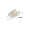 Conector en unión acrílico para cinta 10mm