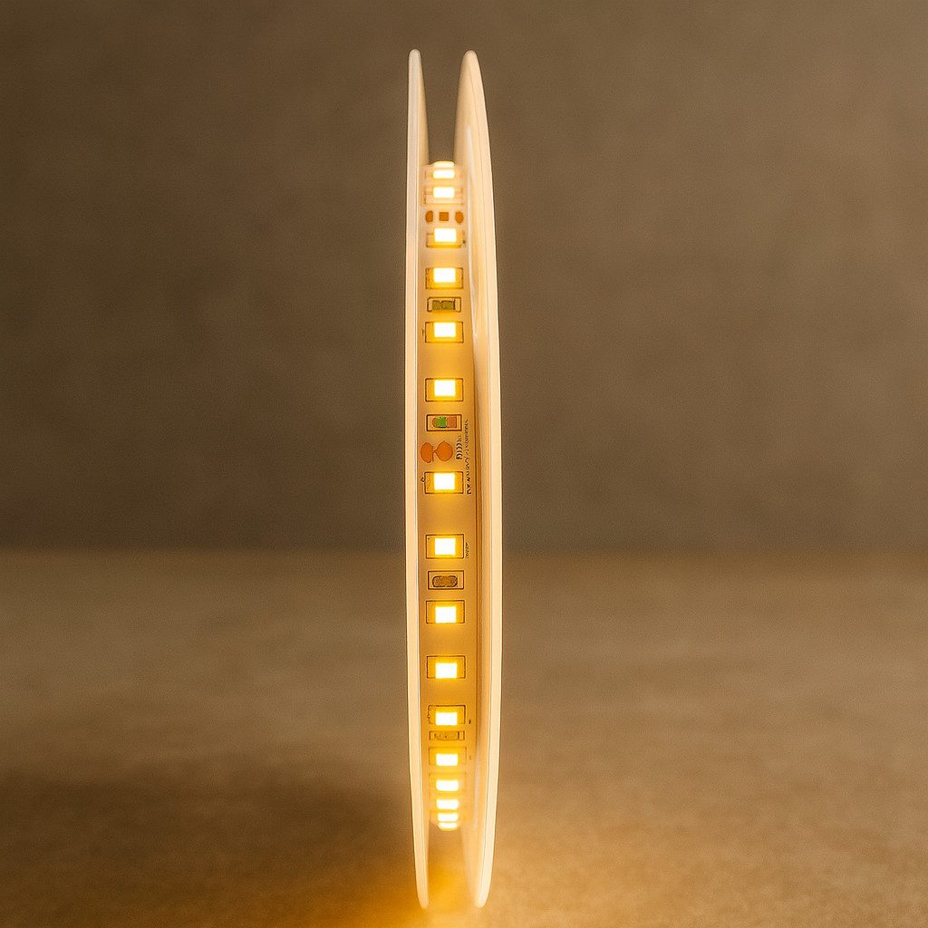 CINTA LED 3 TONOS 24V 8MM 10W 10MT