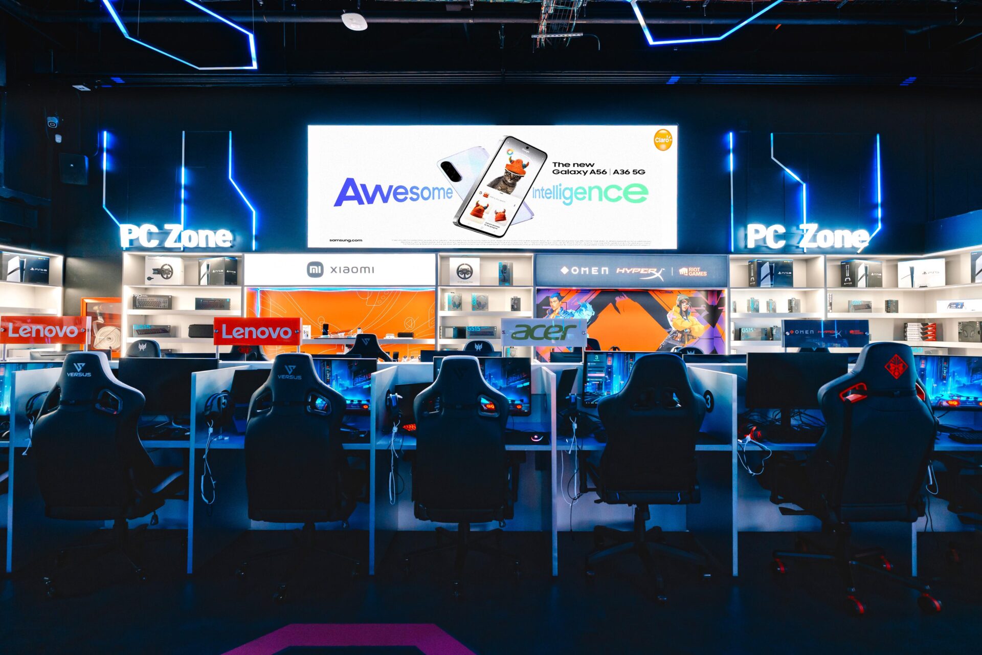 Claro Gaming, vista 3
