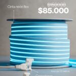 Kit Neón Flex azul X 10 metros – Edición Navidad