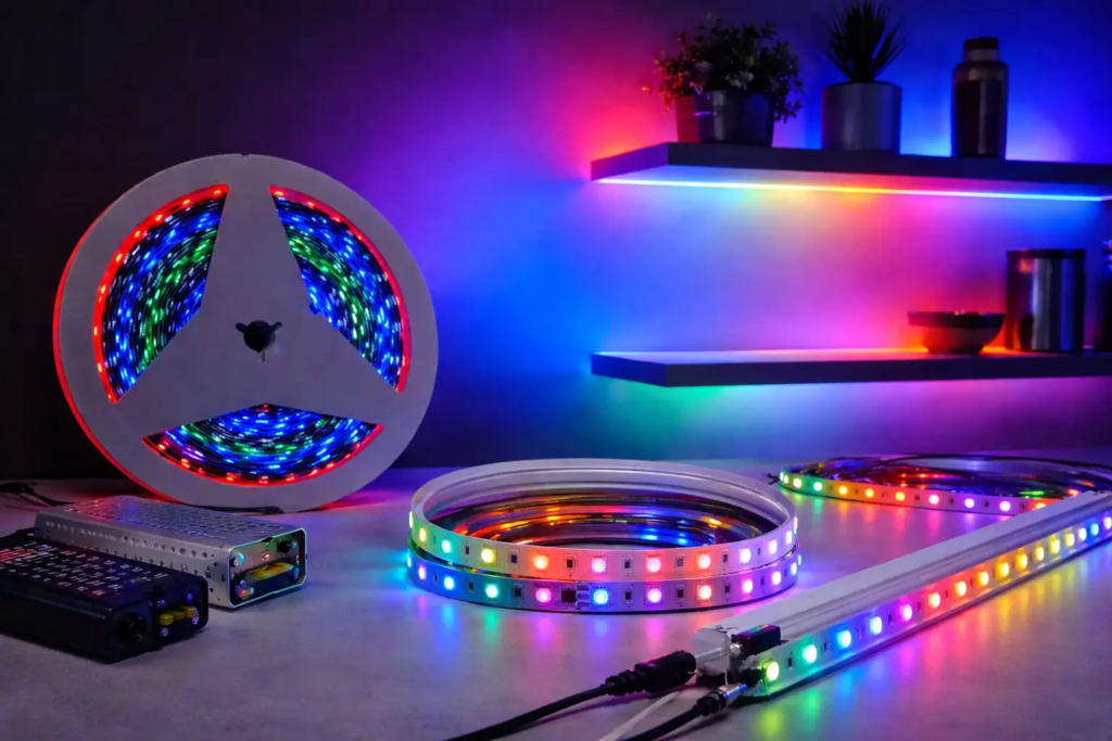 Cintas LED multicolor: cómo elegir e instalar sin errores