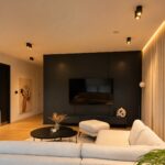 Cilindro LED Negro 3 Tonos 10W (Cálido – neutro – frio)